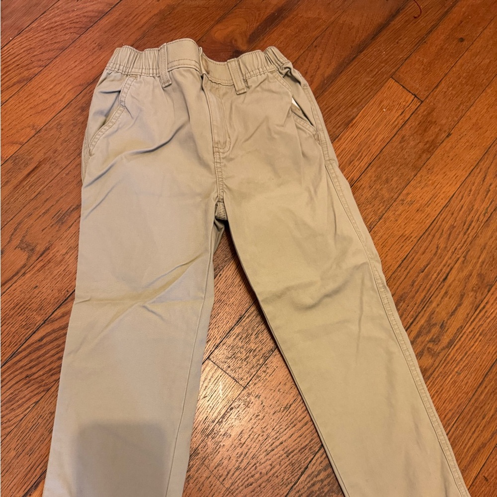 Kids tan pants from Tea Collection, size 6